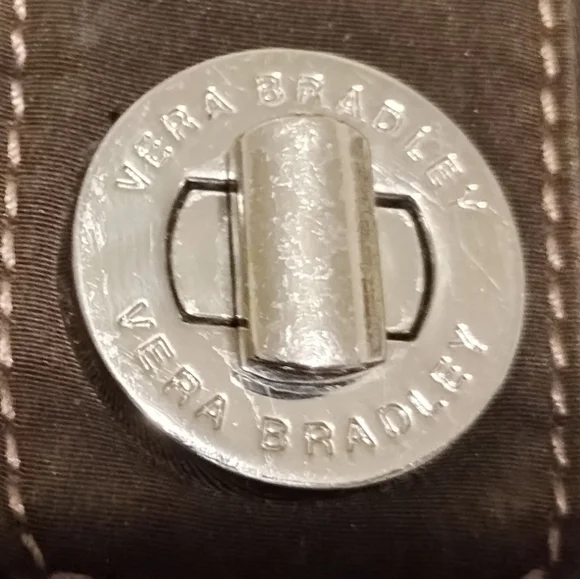 😎Vera Bradly Brown Quilted Women's Wallet - Picture 2 of 6